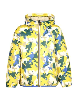 K-Way Jungenjacke Bärenbär, Kapuze, Kontrast, Logo