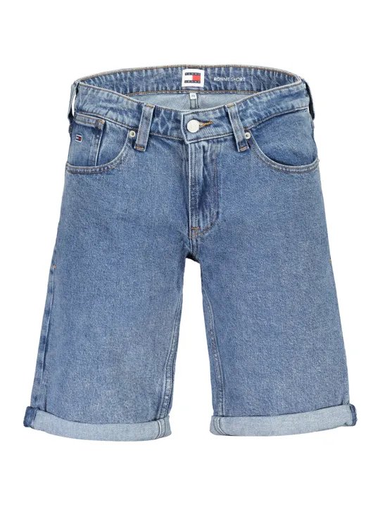 "Tommy Hilfiger Shorts im Sale | Ronnie Bio-Baumwolle Jeansshorts mit Stickerei online kaufen"|Planet-Deluxe