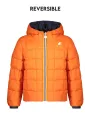 "K-WAY Jacken im Sale | "K-WAY Langärmelige Wendbare Jacke K21383WPJACK_BLAMJ mit Kapuze und Taschen, Blau/Rot, Kontrastdetails, Reißverschluss, Appli online kaufen"|Planet-Deluxe