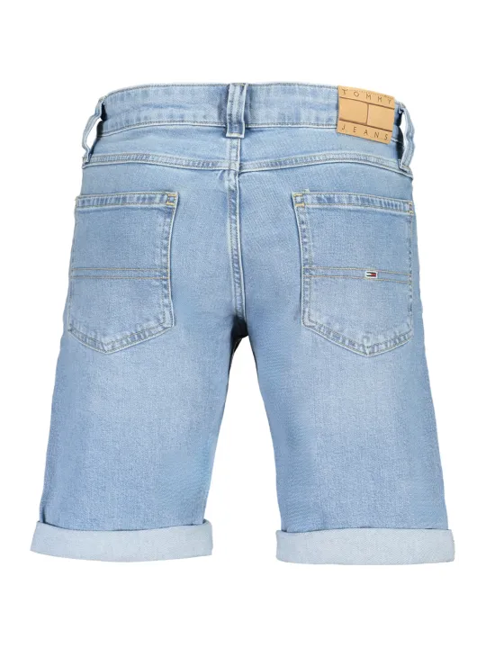 "Tommy Hilfiger Shorts im Sale | Tommy Hilfiger Ronnie Jeansshorts mit Wascheffekt und Logo online kaufen"|Planet-Deluxe