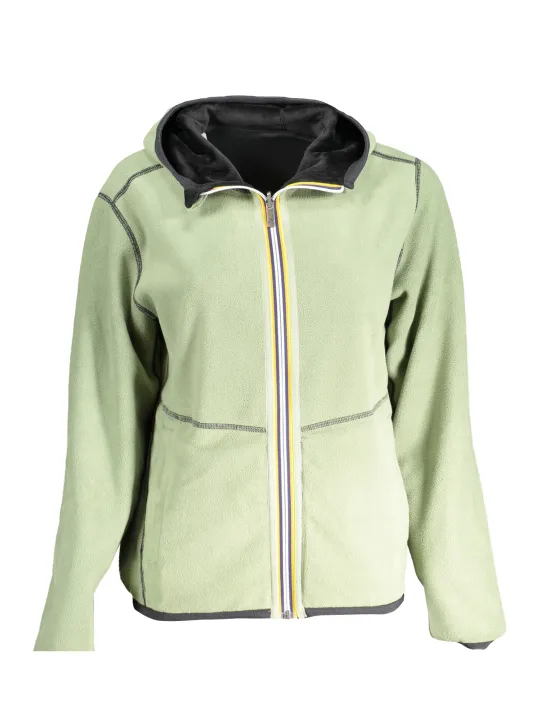 "K-WAY Sweatshirts im Sale | K-WAY DAMEN-SWEATSHIRT MIT ZIP SCHWARZ online kaufen"|Planet-Deluxe