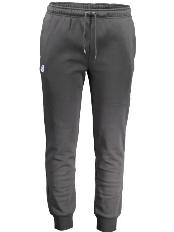 K-WAY Fleece Sporthose: Elastikbund & Taschen, Logo-Design K-WAY Fleece Sporthose: Elastikbund & Taschen, Logo-Design