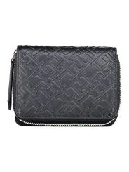 "Tommy Hilfiger Geldbörsen im Sale | Tommy Hilfiger Damen Geldbörse AW0AW15755_BLDW6 - Doppelte Kartenfächer, Kontrastdetails, Reißverschluss & Automatikverschlus online kaufen"|Planet-Deluxe