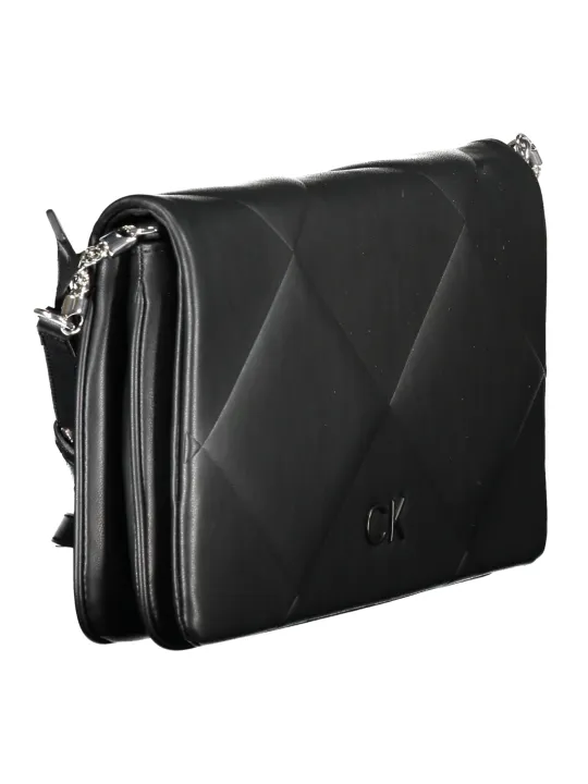 "Calvin Klein Einzelstücke & Seltenheiten im Sale | Zwei-Fächer Tasche mit verstellbarem Gurt und Kontrastdetails online kaufen"|Planet-Deluxe