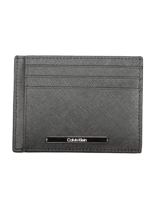 "Calvin Klein Brieftaschen im Sale | Calvin Klein Kartenhalter Doppel-Fach mit Logo und Kontrastdetails online kaufen"|Planet-Deluxe
