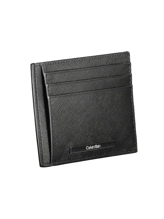 "Calvin Klein Brieftaschen im Sale | Calvin Klein Kartenhalter Doppel-Fach mit Logo und Kontrastdetails online kaufen"|Planet-Deluxe