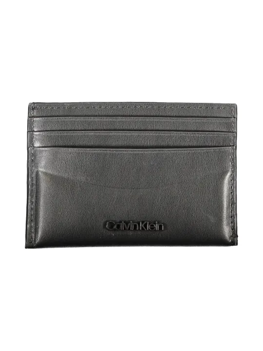 "Calvin Klein Brieftaschen im Sale | Calvin Klein Kartenhalter mit Doppelfach und Kontrastdetails online kaufen"|Planet-Deluxe