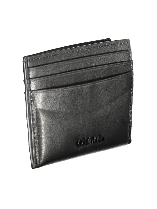 "Calvin Klein Brieftaschen im Sale | Calvin Klein Kartenhalter mit Doppelfach und Kontrastdetails online kaufen"|Planet-Deluxe