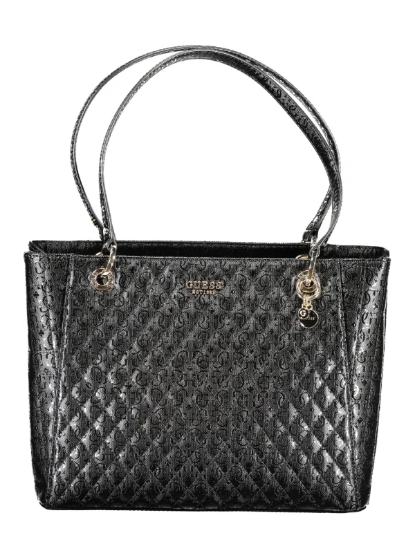"GUESS JEANS Einzelstücke & Seltenheiten im Sale | Yarmilla Schultertasche mit Fächern und Details von GG932225 NEBLACK online kaufen"|Planet-Deluxe