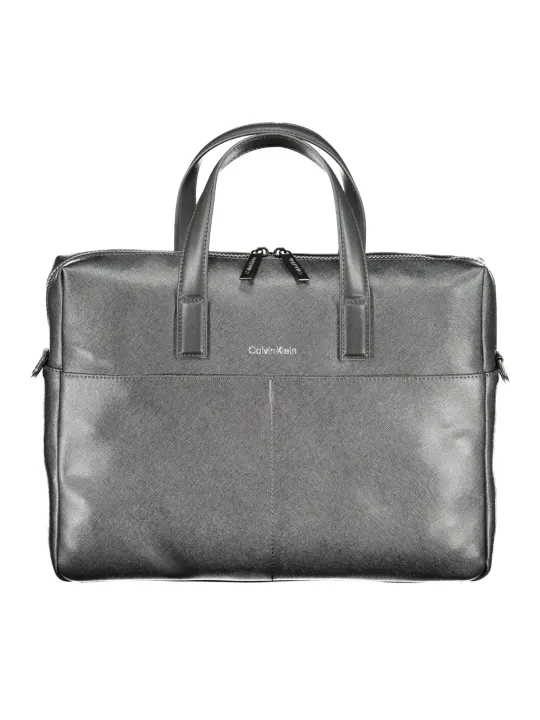 "Calvin Klein Aktentaschen im Sale | Calvin Klein Laptop-Aktentasche mit Recyclingmaterial online kaufen"|Planet-Deluxe