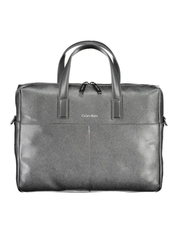 "Calvin Klein Aktentaschen im Sale | Calvin Klein Laptop-Aktentasche mit Recyclingmaterial online kaufen"|Planet-Deluxe