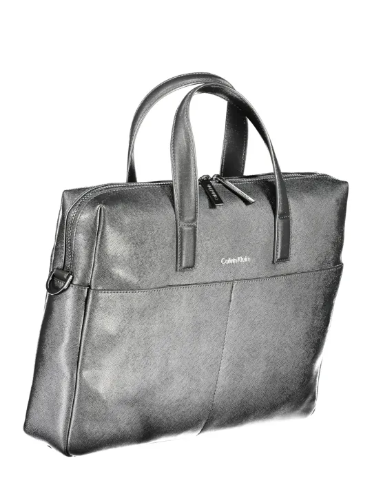 "Calvin Klein Aktentaschen im Sale | Calvin Klein Laptop-Aktentasche mit Recyclingmaterial online kaufen"|Planet-Deluxe