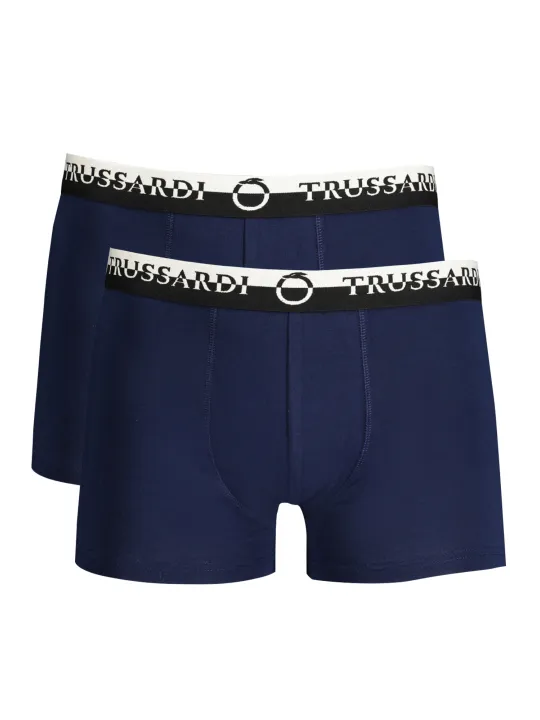 "Trussardi Boxershorts im Sale | Trussardi Doppel Elastisch Boxershorts Navy Bi-Pack online kaufen"|Planet-Deluxe