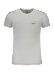 "AERONAUTICA MILITARE Startseite im Sale | ERONAUTICA MILITARE WEISSES KURZARM-T-SHIRT FÜR HERREN online kaufen"|Planet-Deluxe