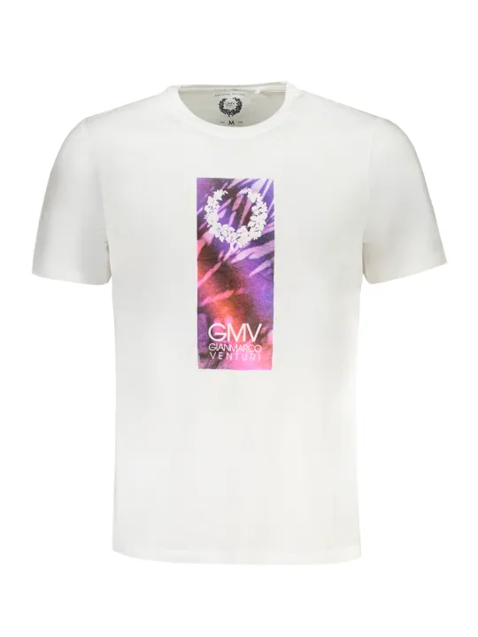 "GIAN MARCO VENTURI Startseite im Sale | GIAN MARCO VENTURI HERREN-KURZÄRMELIGES T-SHIRT WEISS online kaufen"|Planet-Deluxe