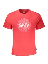 "GIAN MARCO VENTURI T-Shirts im Sale | Kurzarmshirt Rundhals Logo Aufdruck AU01415DANILO RORED online kaufen"|Planet-Deluxe