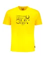 "GIAN MARCO VENTURI Startseite im Sale | GIAN MARCO VENTURI GELBES KURZÄRMELIGES HERREN-T-SHIRT online kaufen"|Planet-Deluxe