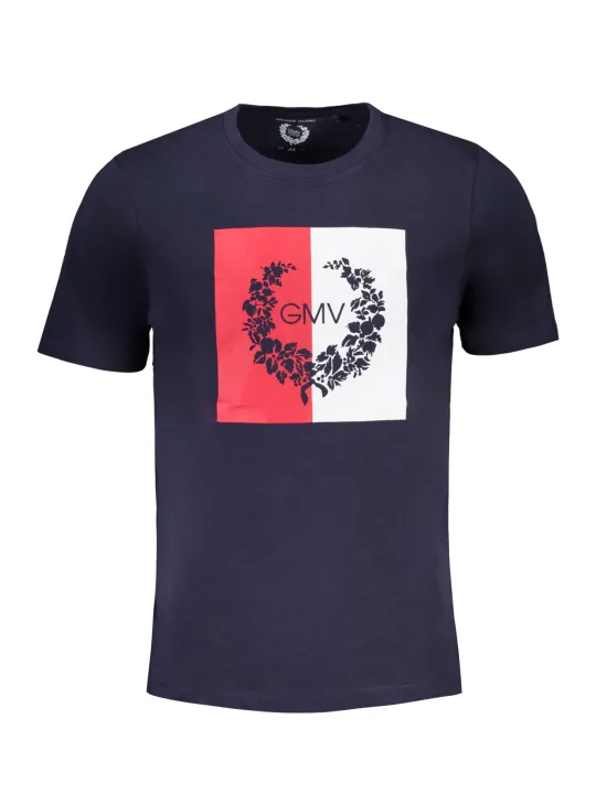 "GIAN MARCO VENTURI T-Shirts im Sale | Kurzarm Shirt Rundhals Logo Aufdruck AU01416ATTILIO online kaufen"|Planet-Deluxe