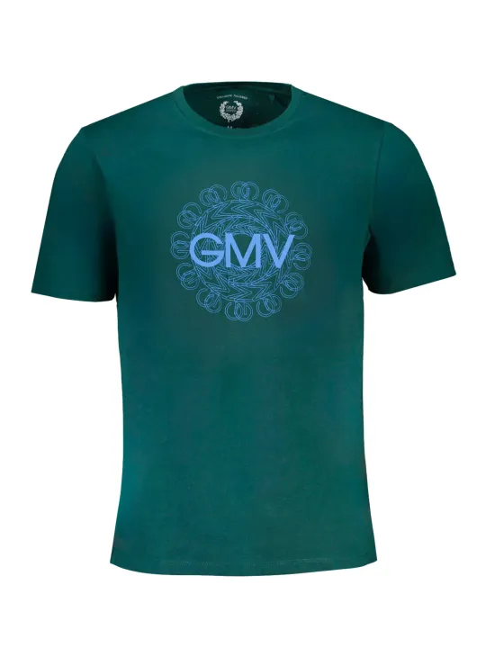 "GIAN MARCO VENTURI Startseite im Sale | GIAN MARCO VENTURI GRÜNES KURZÄRMELIGES HERREN-T-SHIRT online kaufen"|Planet-Deluxe