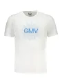 "Gian Marco Venturi Weißes Logo T-Shirt – Kurzarm & Rundhals"