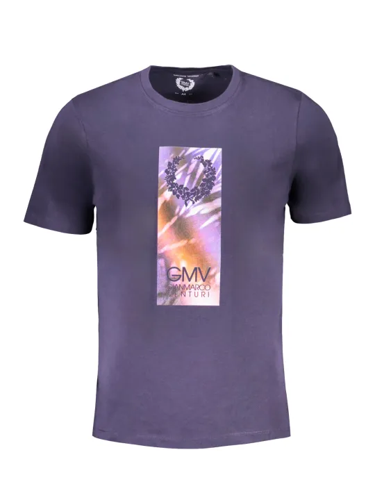 "GIAN MARCO VENTURI T-Shirts im Sale | Kurzes TShirt mit Rundhals und Logoaufdruck online kaufen"|Planet-Deluxe