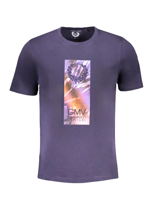 "GIAN MARCO VENTURI T-Shirts im Sale | Kurzes TShirt mit Rundhals und Logoaufdruck online kaufen"|Planet-Deluxe