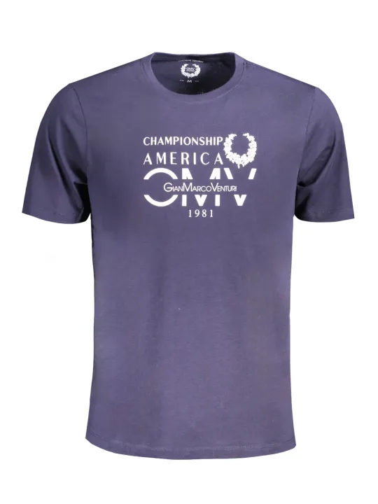 "GIAN MARCO VENTURI T-Shirts im Sale | Italienisches Logo TShirt mit Rundhalsausschnitt und Aufdruck online kaufen"|Planet-Deluxe