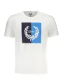 "GIAN MARCO VENTURI T-Shirts im Sale | Kurzarm T-Shirt Rundhals Logo Aufdruck AU01416ATTILIO BIWHITE online kaufen"|Planet-Deluxe