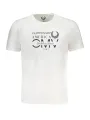 "GIAN MARCO VENTURI T-Shirts im Sale | Italo Bianco Logo Shirt Kurzarm Rundhals online kaufen"|Planet-Deluxe