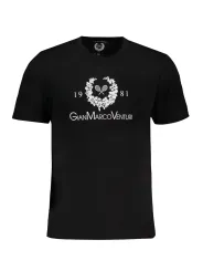 "GIAN MARCO VENTURI T-Shirts im Sale | Kurzarm TShirt Rundhals Logo Aufdruck online kaufen"|Planet-Deluxe