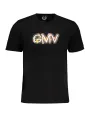 "GIAN MARCO VENTURI T-Shirts im Sale | Kurzarmshirt Rundhals Logo Aufdruck Orlando Neblack online kaufen"|Planet-Deluxe