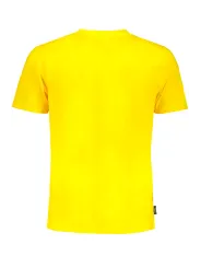 "GIAN MARCO VENTURI T-Shirts im Sale | Orlando Gelbes Logo TShirt mit Rundhals  online kaufen"|Planet-Deluxe