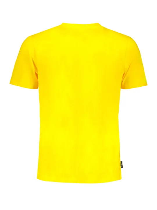 "GIAN MARCO VENTURI T-Shirts im Sale | Orlando Gelbes Logo TShirt mit Rundhals  online kaufen"|Planet-Deluxe