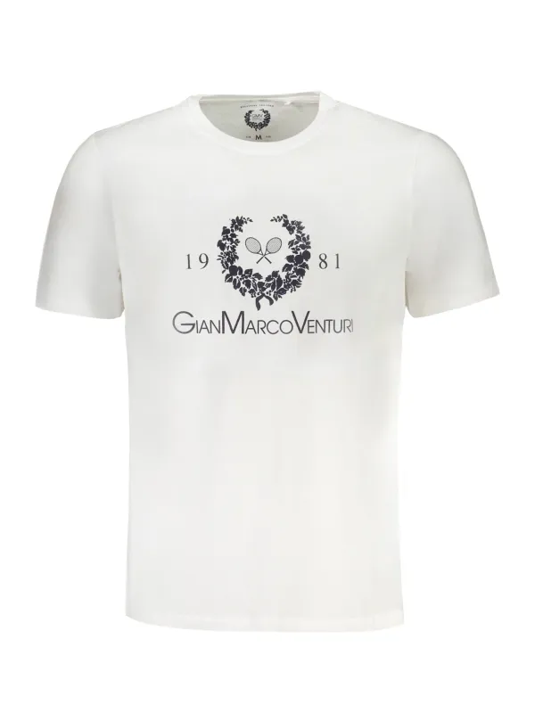 "GIAN MARCO VENTURI T-Shirts im Sale | Kurzarm Shirt Rundhals Logo Print AU01419LINO BIWHITE online kaufen"|Planet-Deluxe "GIAN MARCO VENTURI T-Shirts im Sale | Kurzarm Shirt Rundhals Logo Print AU01419LINO BIWHITE online kaufen"|Planet-Deluxe
