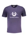 "GIAN MARCO VENTURI T-Shirts im Sale | Kurzarmshirt Rundhals Logo Print AU01419LINO BLNIGHBL online kaufen"|Planet-Deluxe