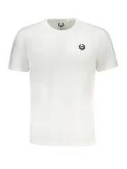 "GIAN MARCO VENTURI T-Shirts im Sale | Camillo Kurzarm Rundhals TShirt mit Logo Stickerei Biwhite online kaufen"|Planet-Deluxe