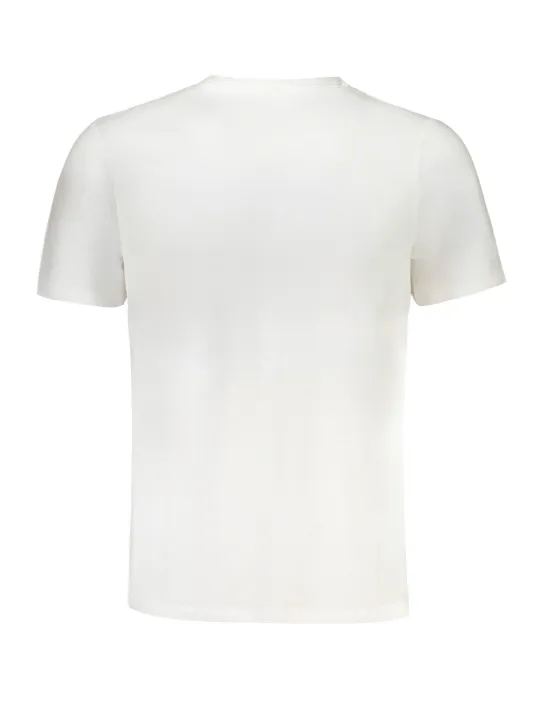 "GIAN MARCO VENTURI T-Shirts im Sale | Kurzarm TShirt Rundhals Logo Druck ANGELO BIWHITE online kaufen"|Planet-Deluxe