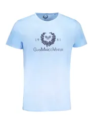 "GIAN MARCO VENTURI T-Shirts im Sale | Kurzarm TShirt Rundhals Logo Aufdruck online kaufen"|Planet-Deluxe