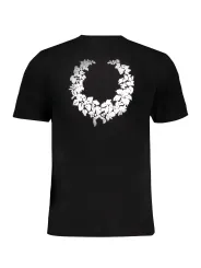 "GIAN MARCO VENTURI T-Shirts im Sale | Alvaro Neblack Kurzarm TShirt mit Rundhals und Logoaufdruck online kaufen"|Planet-Deluxe