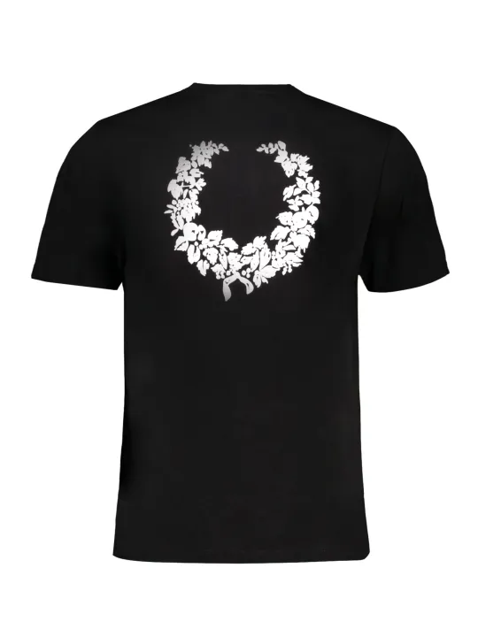 "GIAN MARCO VENTURI T-Shirts im Sale | Alvaro Neblack Kurzarm TShirt mit Rundhals und Logoaufdruck online kaufen"|Planet-Deluxe