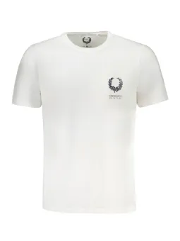 "Stylisches Weißes Kurzarm T-Shirt von GIAN MARCO VENTURI"