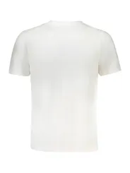 "GIAN MARCO VENTURI T-Shirts im Sale | Piquet Kurzarm TShirt Rundhals Logo Stickerei Weiß online kaufen"|Planet-Deluxe