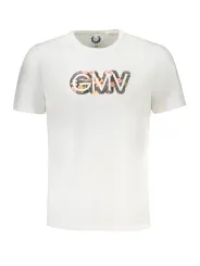 "GIAN MARCO VENTURI T-Shirts im Sale | Weißes Logo T-Shirt mit Rundhalsausschnitt GIAN MARCO VENTURI online kaufen"|Planet-Deluxe