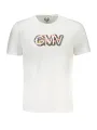 "GIAN MARCO VENTURI T-Shirts im Sale | Weißes Logo T-Shirt mit Rundhalsausschnitt GIAN MARCO VENTURI online kaufen"|Planet-Deluxe