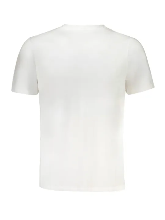 "GIAN MARCO VENTURI T-Shirts im Sale | Weißes Logo T-Shirt mit Rundhalsausschnitt GIAN MARCO VENTURI online kaufen"|Planet-Deluxe