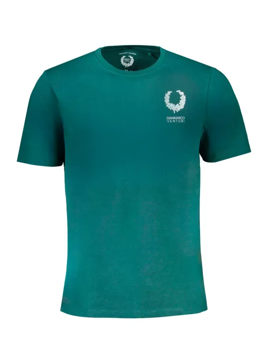 "GIAN MARCO VENTURI T-Shirts im Sale | Alvaro Kurzarm TShirt mit Rundhals und Logoaufdruck online kaufen"|Planet-Deluxe