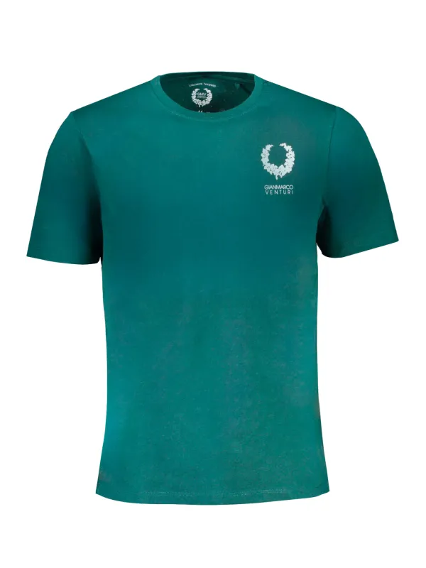 "GIAN MARCO VENTURI T-Shirts im Sale | Alvaro Kurzarm TShirt mit Rundhals und Logoaufdruck online kaufen"|Planet-Deluxe