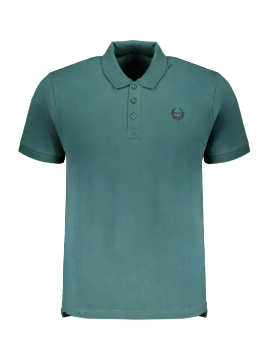 "GIAN MARCO VENTURI Startseite im Sale | GIAN MARCO VENTURI GRÜNES KURZÄRMELIGES HERREN-POLOSHIRT online kaufen"|Planet-Deluxe