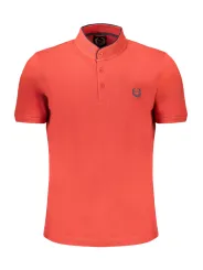 "GIAN MARCO VENTURI Poloshirts im Sale | Mandarinkragen Polo mit Sticklogo online kaufen"|Planet-Deluxe