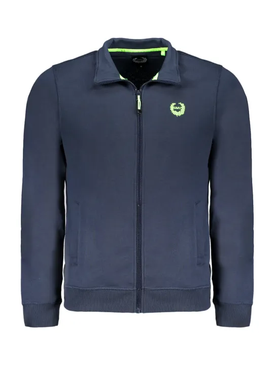 "GIAN MARCO VENTURI Sweatshirts im Sale | Kontrast Sweatshirt mit Reißverschluss und Taschen online kaufen"|Planet-Deluxe